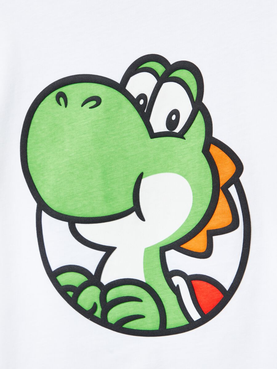 T-shirt with long sleeves and Super Mario print_1