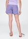 Purple Denim Shorts for Girls_2