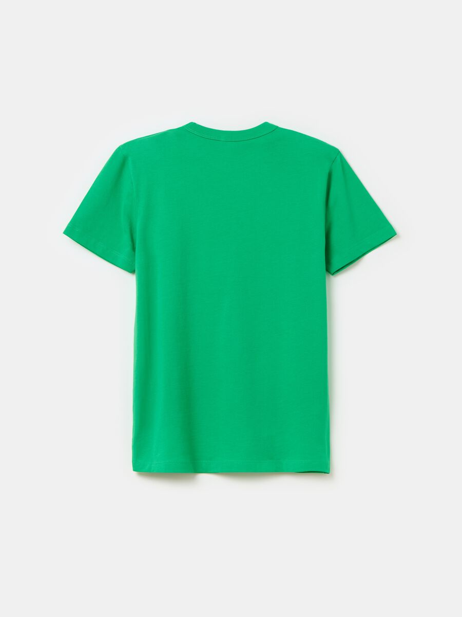 Essential organic cotton T-shirt with round neck_1