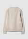 Beige stretch-cotton relaxed-fit crew-neck sweatshirt_2