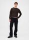 Brown Cotton Blend Jumper_2
