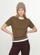 Gr&uuml;nes Rundhals-T-Shirt aus reiner Bio-Baumwolle, Regular Fit_0