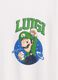 T-shirt Super Mario Nintendo de algod&atilde;o puro de manga curta_5