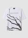 T-shirt branca em algod&atilde;o puro com estampado vegetal_4
