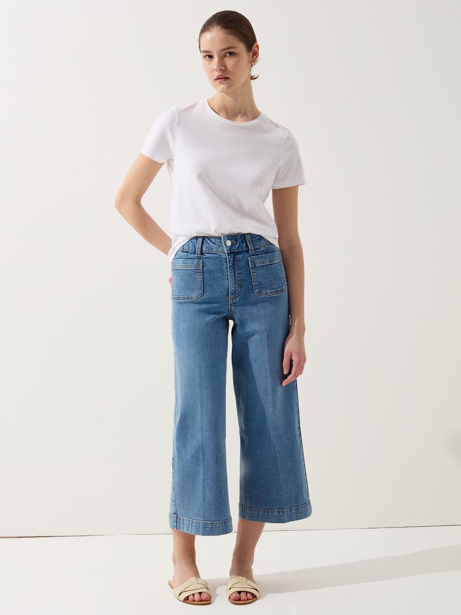 Cropped wide-leg jeans_0
