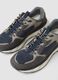 Blaue Casual-Sneaker mit Schn&uuml;rung und Running-Sohle_2