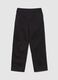 Pantaloni neri in puro cotone_4