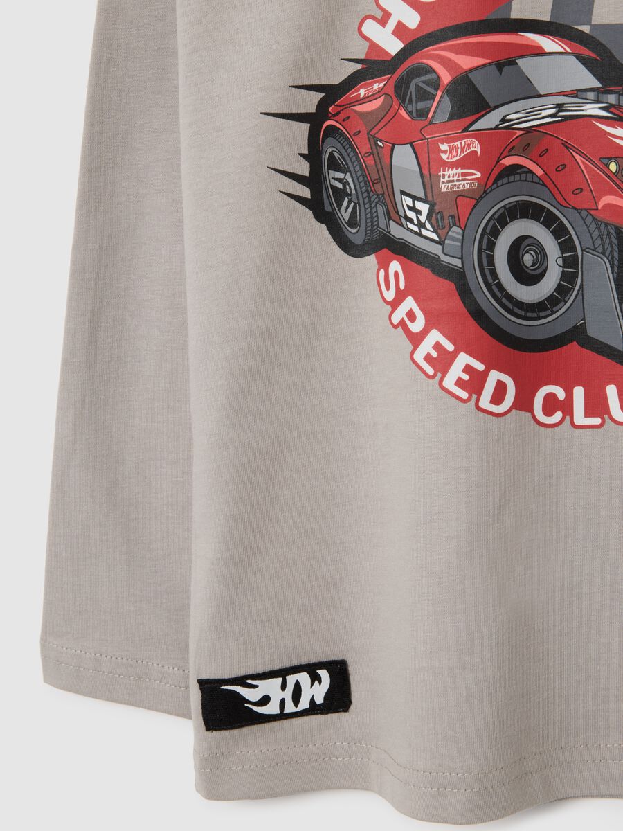 Beige regular fit pure cotton child's T-shirt_3