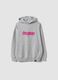 Grauer Oversize-Hoodie aus Baumwollmix mit &bdquo;Sorry&ldquo;-Stickerei f&uuml;r M&auml;dchen_3