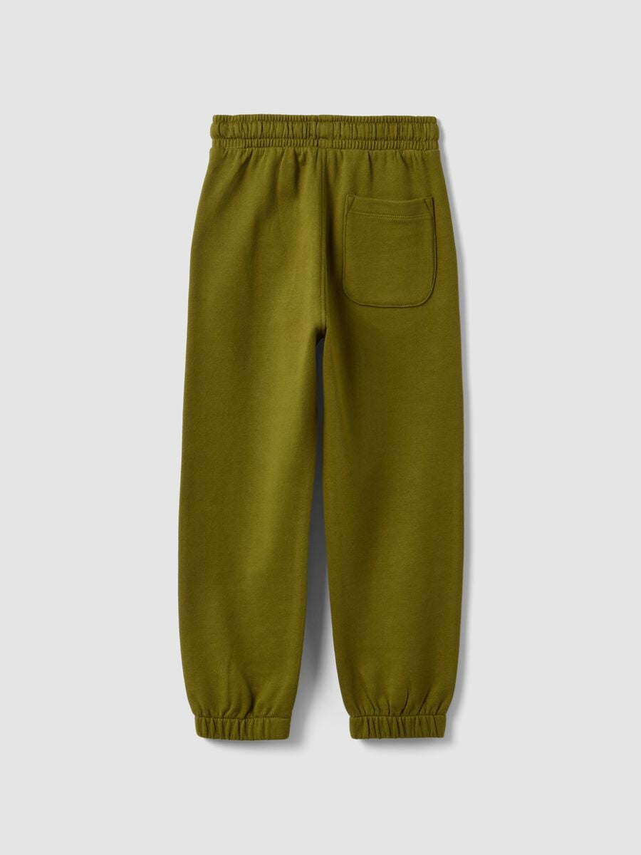Gr&uuml;ne Joggerhose aus Bio-Baumwolle_1