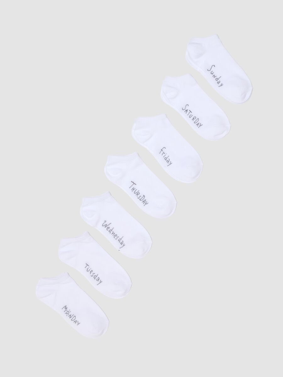 7-pack of white organic cotton no-show socks_0