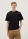 Relaxed Fit Black Pure Cotton Short Sleeve T-Shirt_1