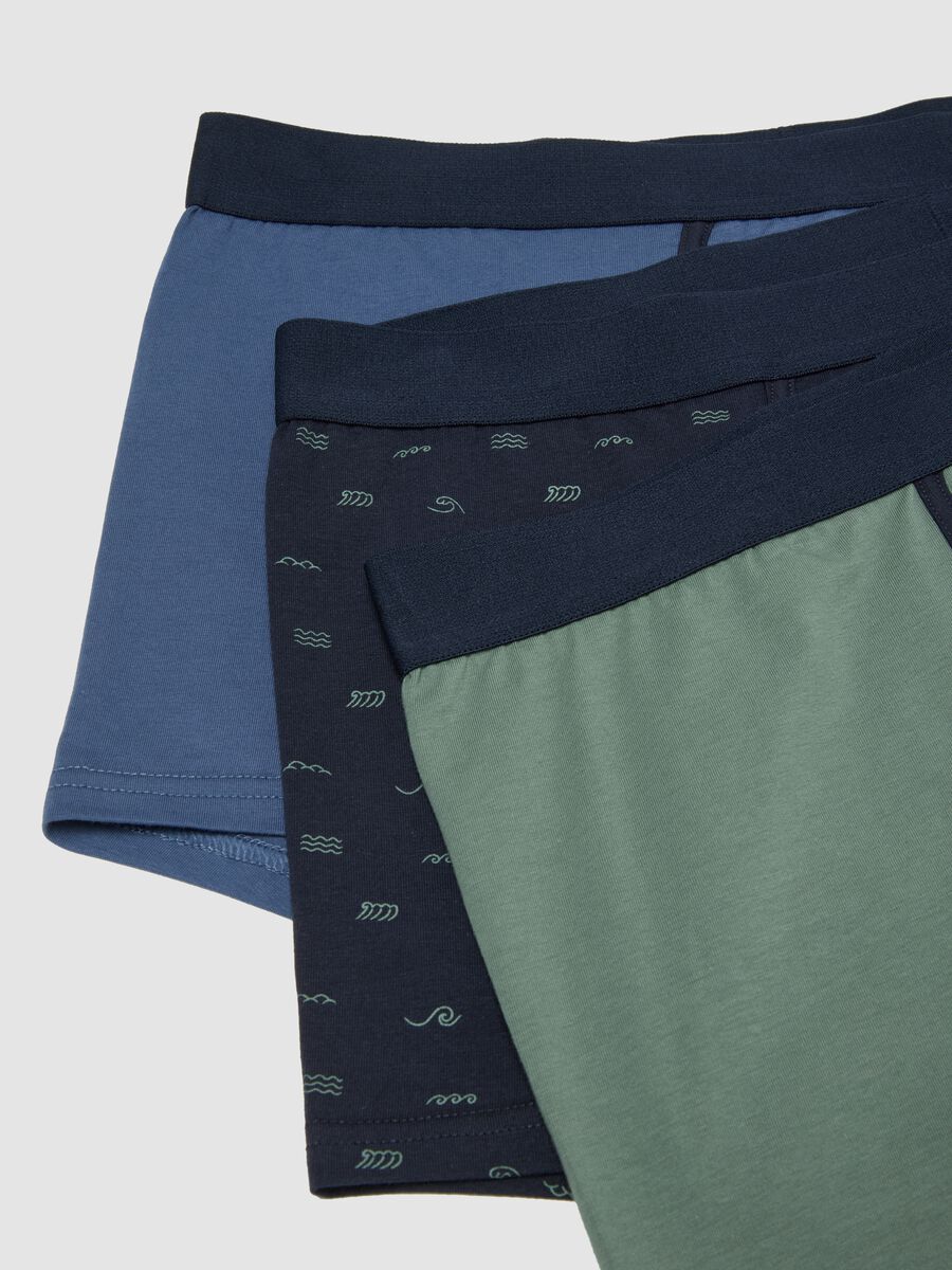 3er-Pack Boxer aus elastischer Baumwolle, mehrfarbig, Regular Fit_1