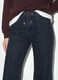 Jeans denim blu bootcut in cotone elasticizzato_2