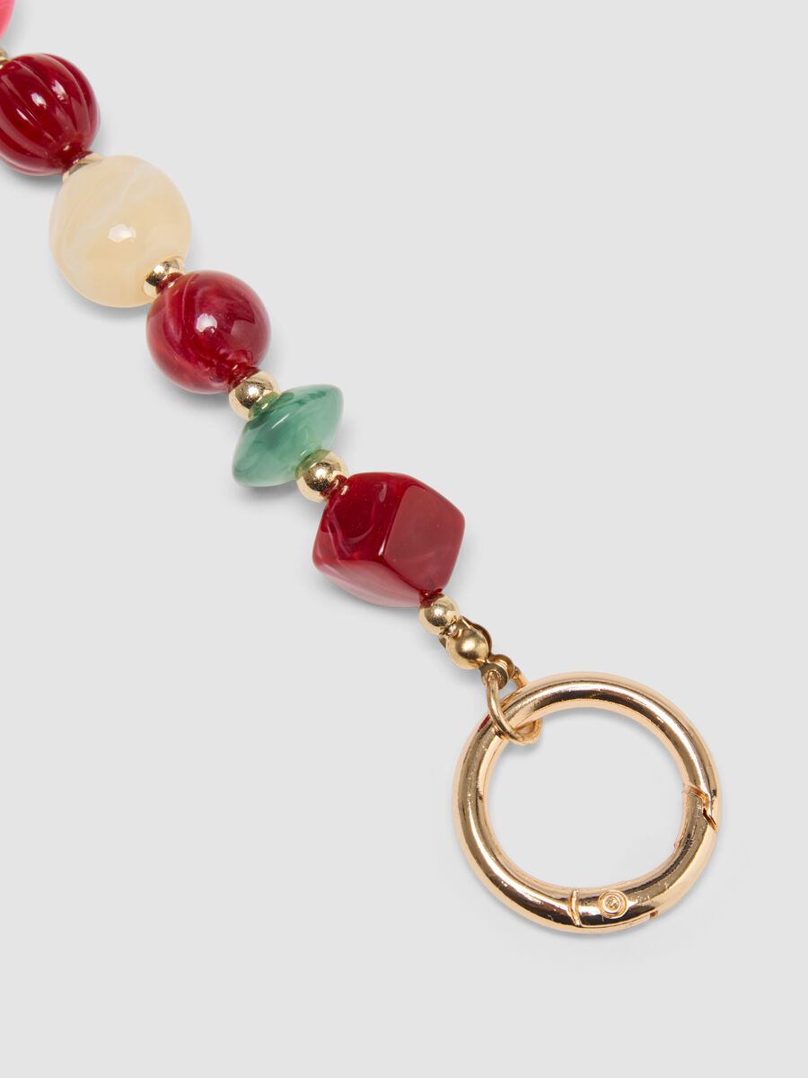 Mehrfarbiges Perlenarmband mit Ringverschluss_1