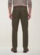 Green slim-fit stretch cotton twill chino trousers_4