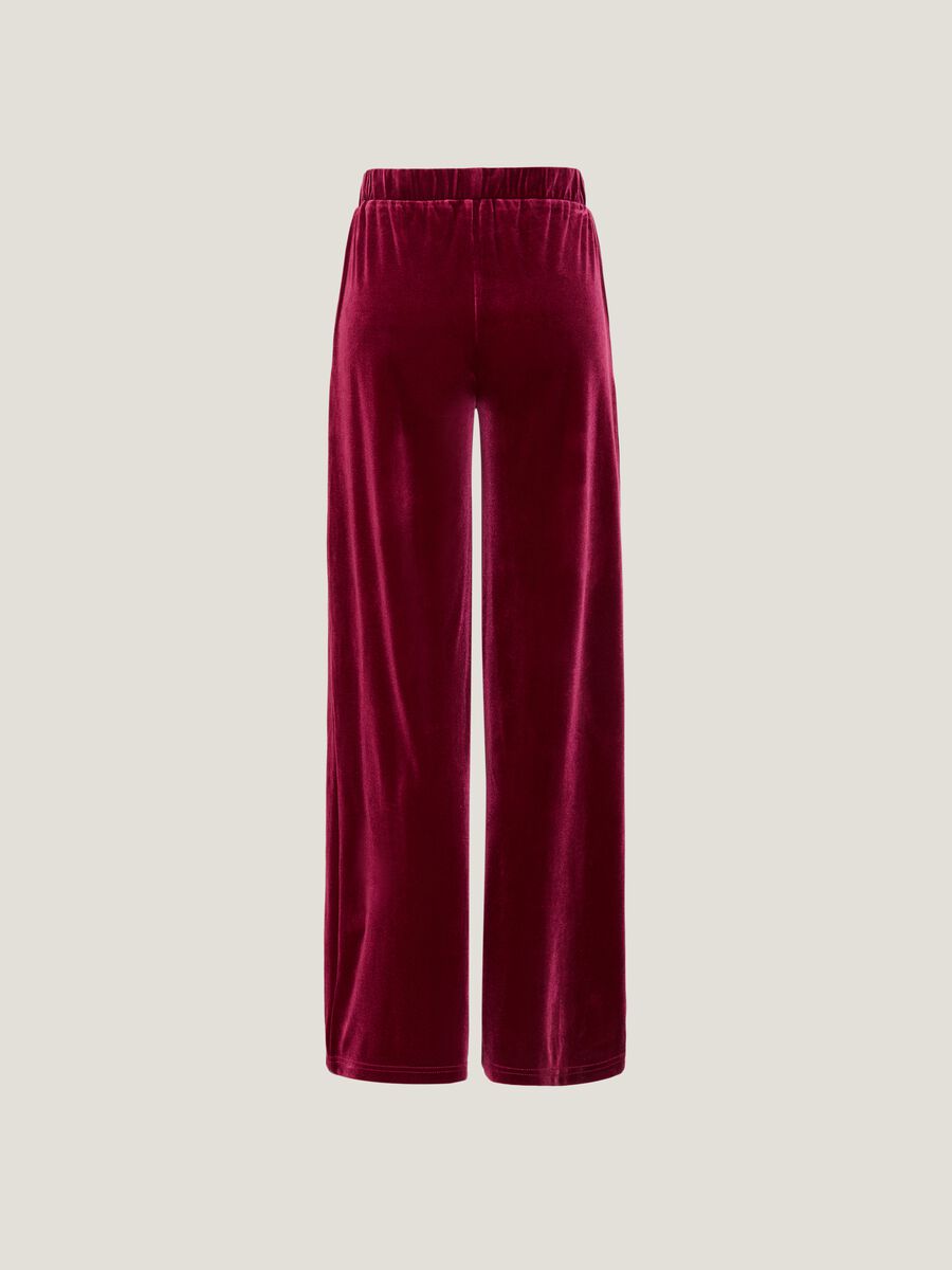 Wide-leg trousers in velvet_4