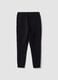 Schwarze Jogger in Regular Fit aus elastischem Easy-Dry-Gewebe_6
