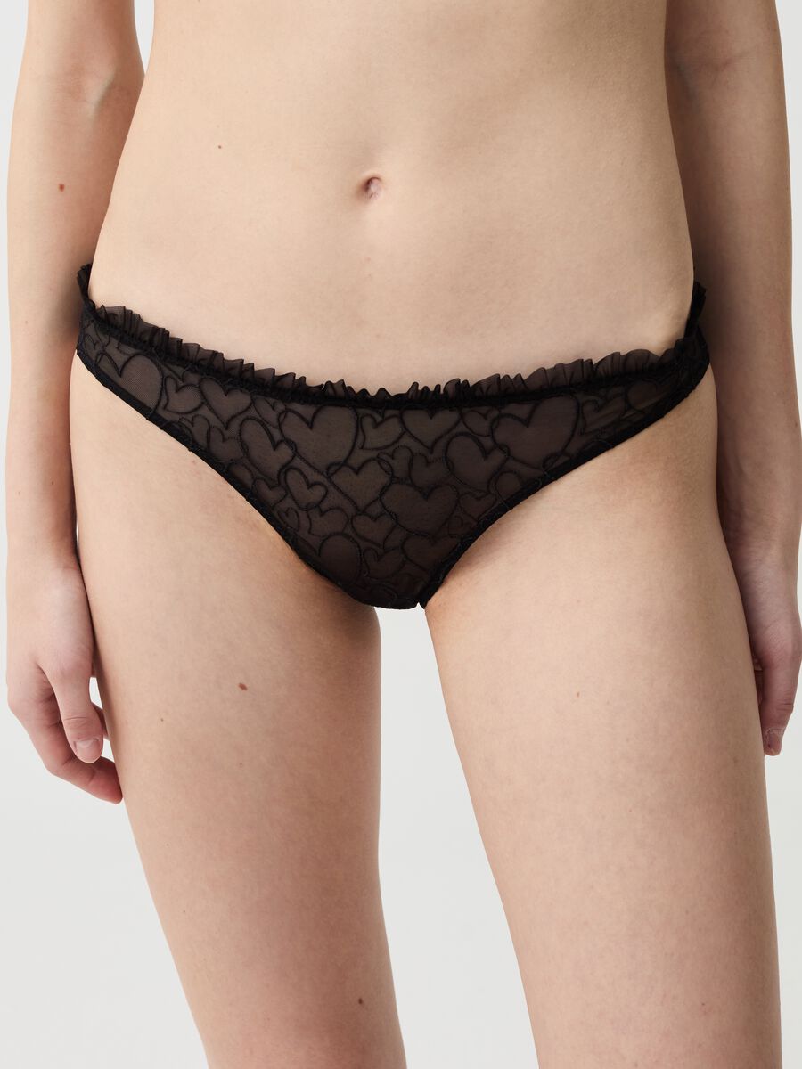 Tulle briefs with hearts embroidery_1