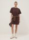 Brown pure cotton relaxed-fit dress_1