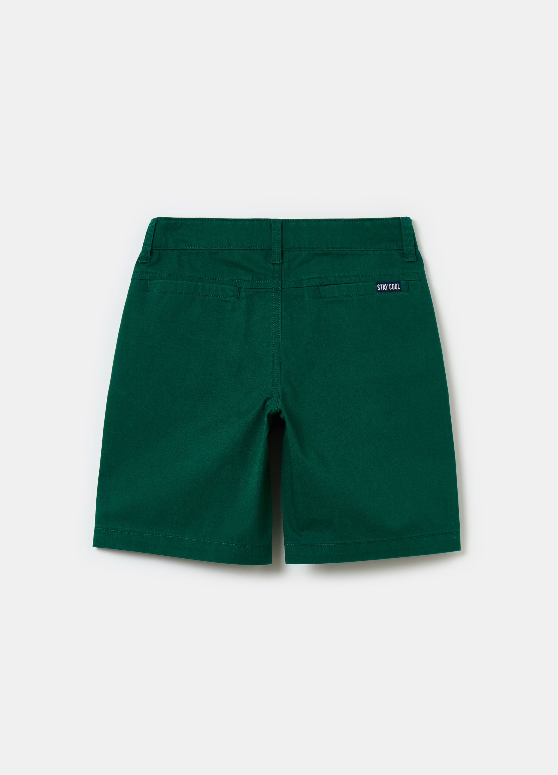 Chino Bermuda shorts in cotton