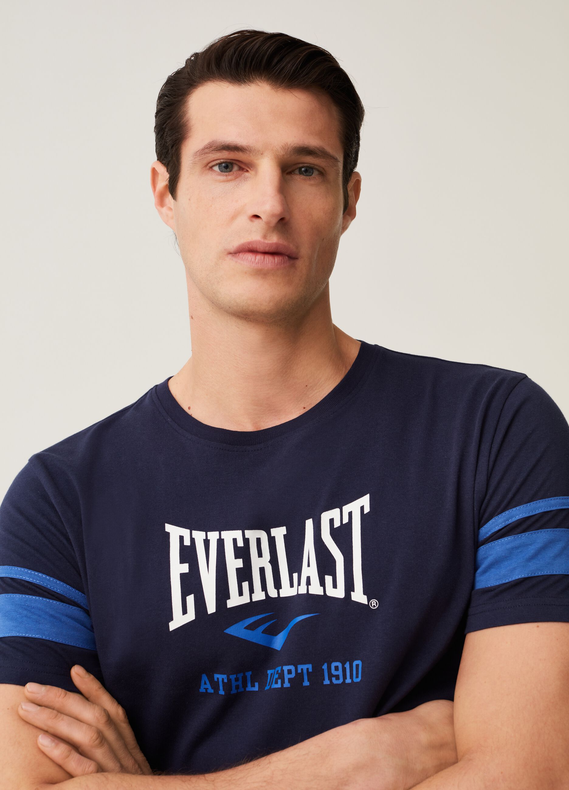 Camiseta con logo Everlast estampado