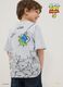 Graues T-Shirt aus reiner Baumwolle mit Toy Story-Print f&uuml;r Jungen_0