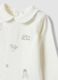 Wei&szlig;er Baby-Body aus reiner Bio-Baumwolle mit Kragen und Winnie‑the‑Pooh-Print_2