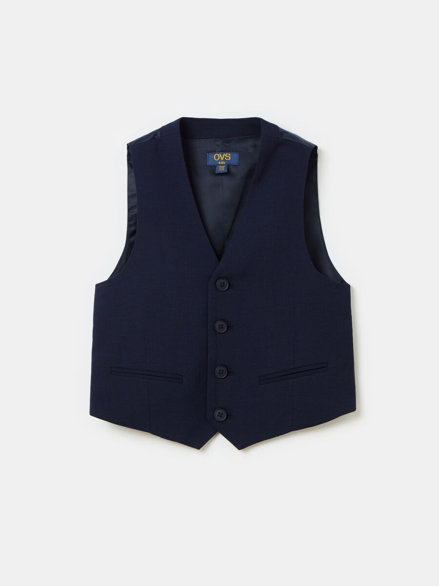 Elegant gilet with buttons_0