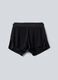 Schwarze plissierte Sportshorts ALTAVIA COURT aus Stretchmaterial mit herausnehmbarer Innenhose_4