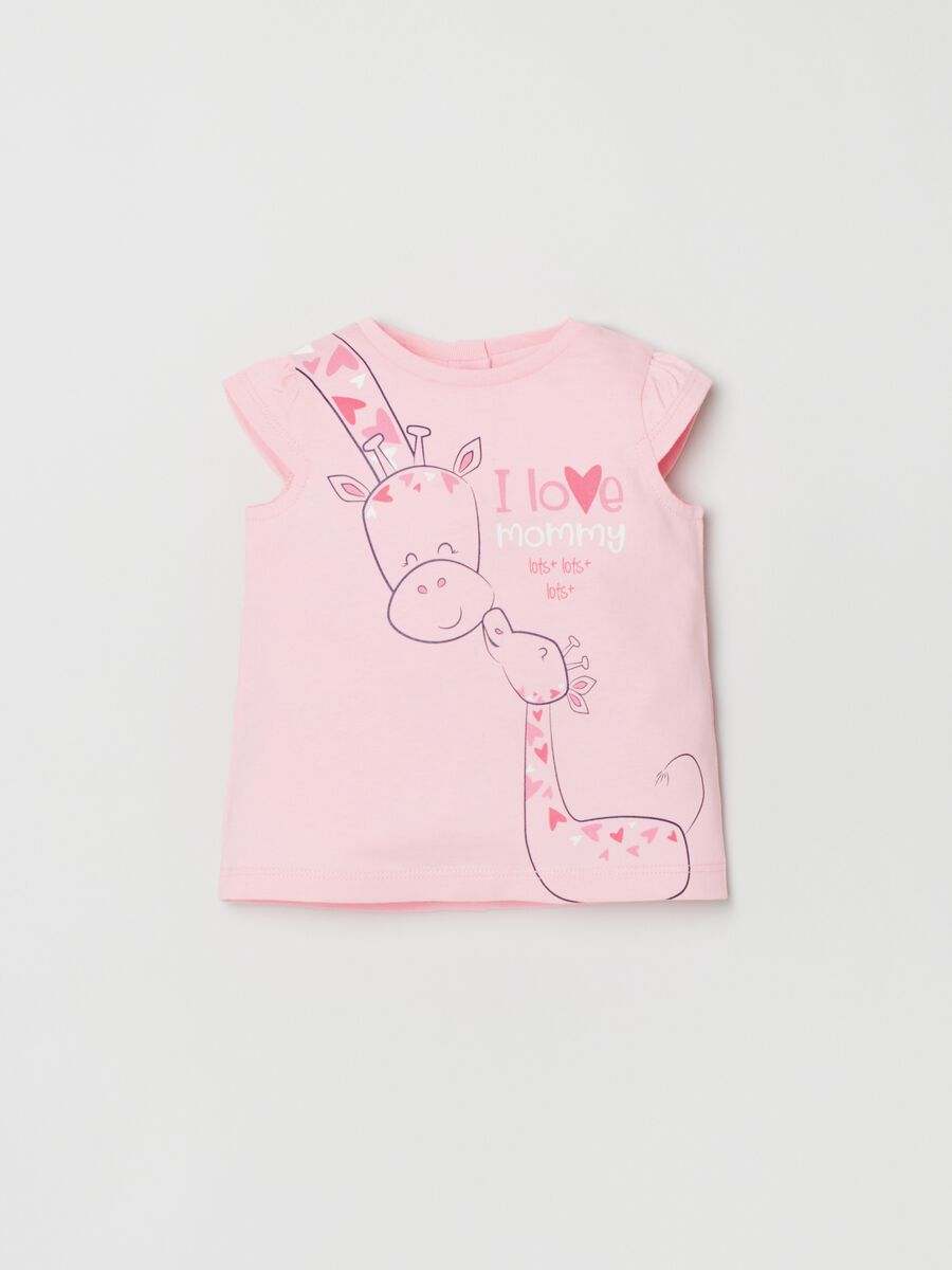 T-shirt with Mother’s Day motif print_0