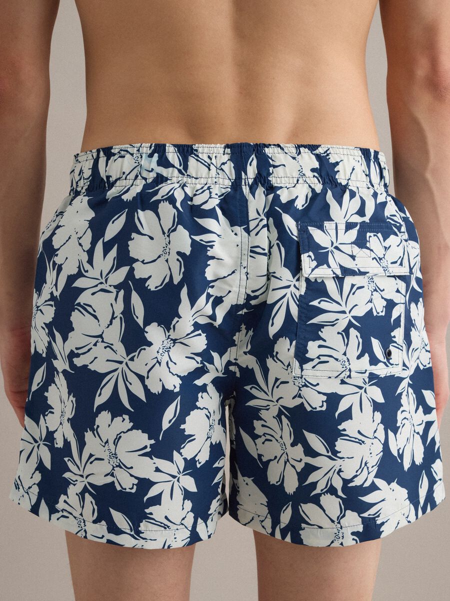 Multicolour floral print swim shorts_3