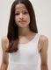 Girls&rsquo; white fitted stretch-cotton bodysuit_2