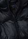 Black padded jacket with hood and zip_2