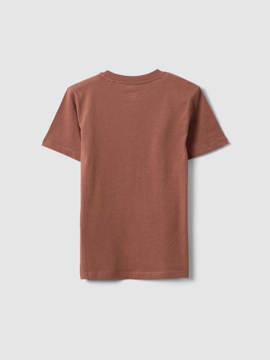 Green short-sleeve T-shirt in pure organic cotton_1