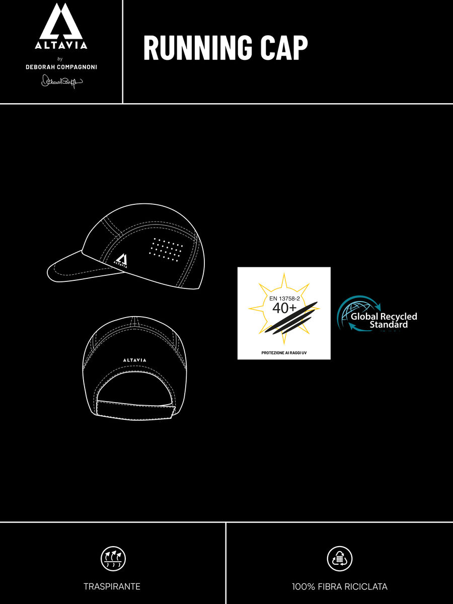Running Cap ALTAVIA WITH DEBORAH COMPAGNONI_3