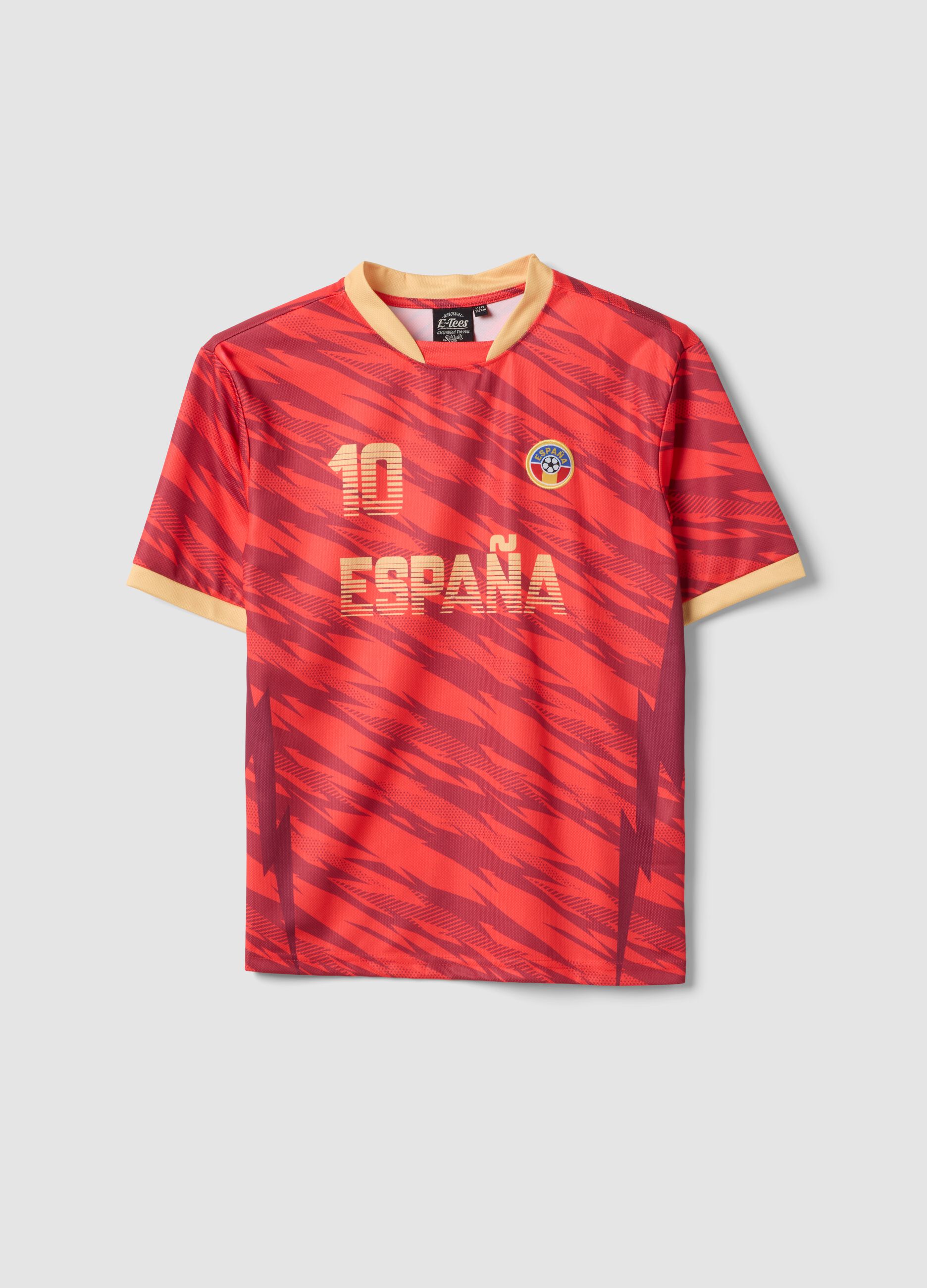 &Pi;&alpha;&iota;&delta;&iota;&kappa;ό &kappa;ό&kappa;&kappa;&iota;&nu;&omicron; T-shirt &Iota;&sigma;&pi;&alpha;&nu;ί&alpha; &kappa;&omicron;&nu;&tau;&omicron;&mu;ά&nu;&iota;&kappa;&omicron; &ndash; Oversized &epsilon;&phi;&alpha;&rho;&mu;&omicron;&gamma;ή