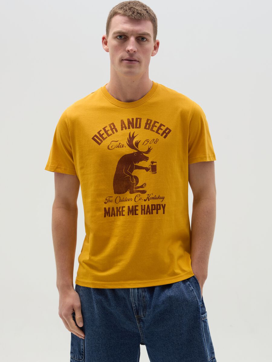 T-shirt with Kentucky print_0