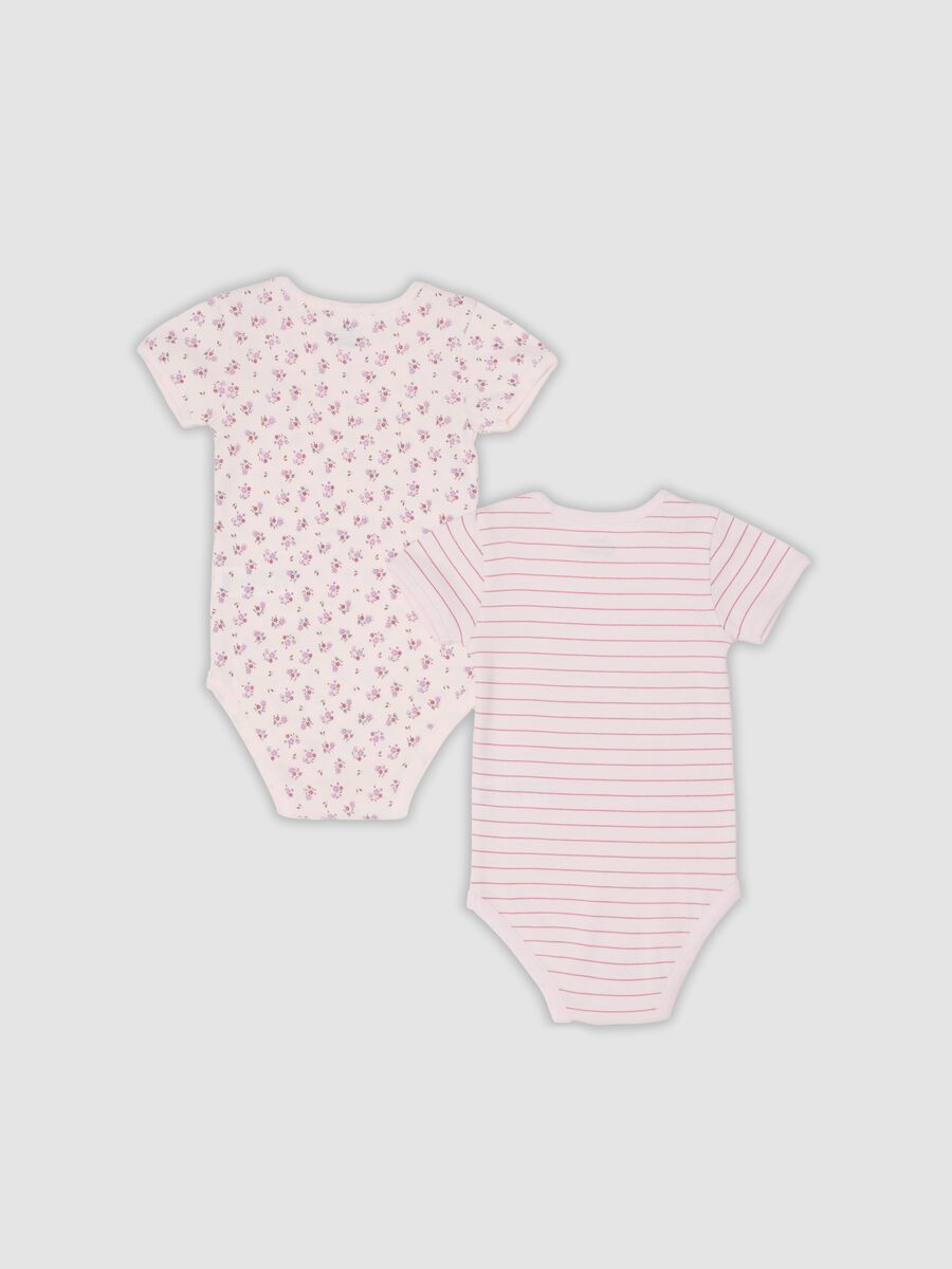 2-pack of pink organic cotton bodysuits for baby girls_1