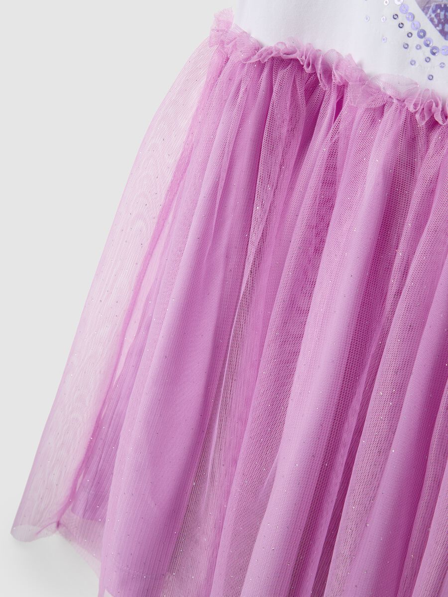 Robe en coton stretch regular fit pour fille avec imprim&eacute; Frozen_3