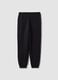 Black cotton-blend girls&rsquo; joggers, regular fit_4