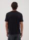 Blue short-sleeve pure cotton T-shirt_3