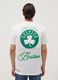 White pure cotton T-shirt with Boston Celtics logo_2