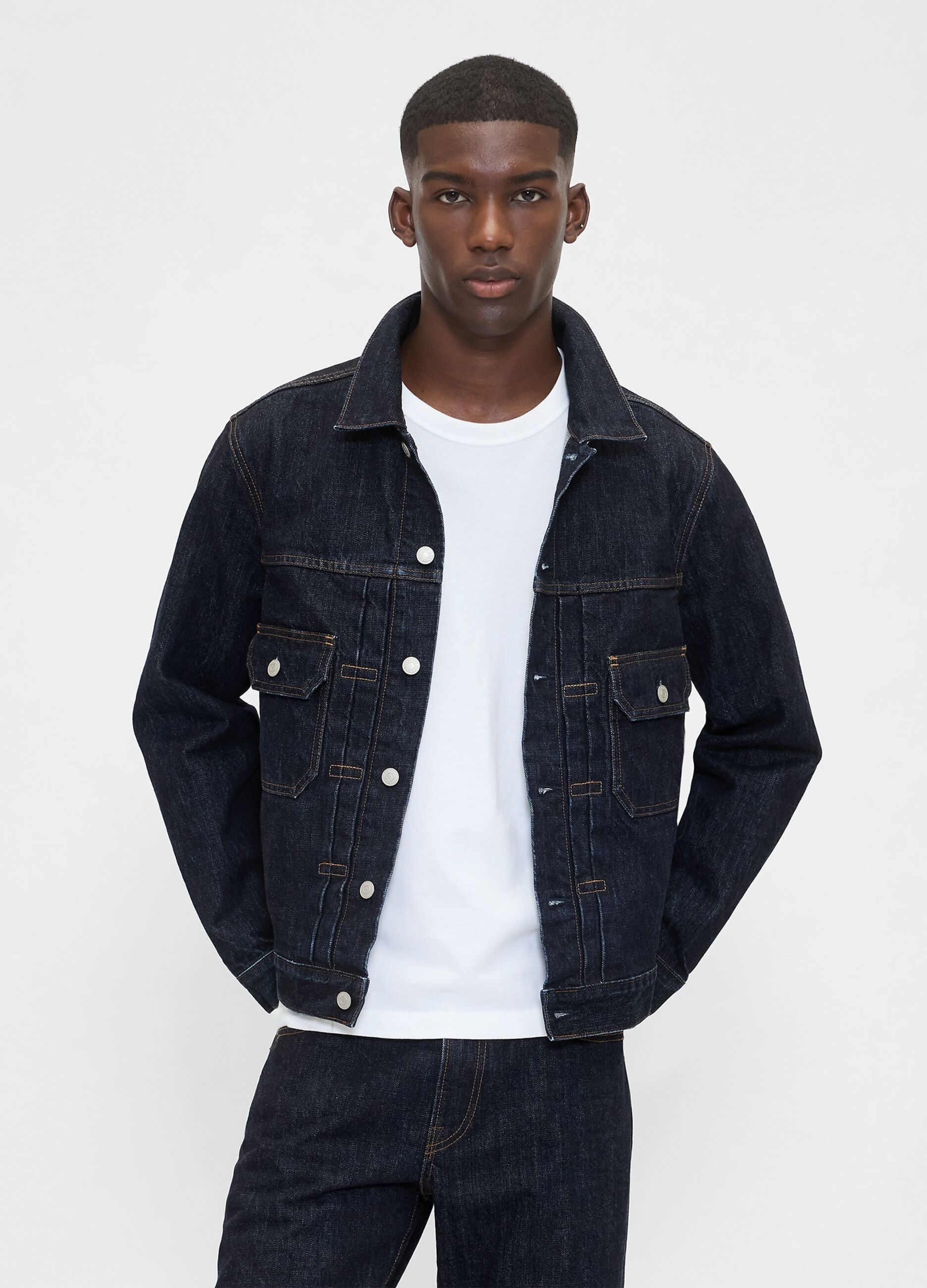 Blue Denim Cotton Jacket