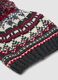 Jacquard beanie with pom-pom_1