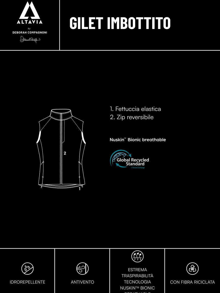 ALTAVIA WITH DEBORAH COMPAGNONI Padded Vest_2