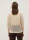 Beige open-knit three-quarter sleeve jumper_3