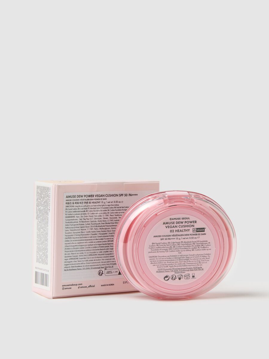 Dewy skin effect cushion foundation. Provides healthy, flawless, and radiant skin for 24 hours!_3