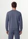 Grey crew-neck cotton-blend sweatshirt, regular fit_3
