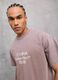 Sunfaded Oversized T-shirt &ndash; Mocha_2